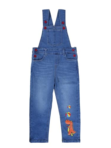 Image of KiddoPanti Boys Denim Dungaree Pant