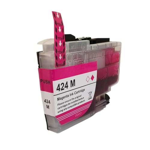 Cartouche LC424 magenta pour DCP-J1200DW | Encre haute capacité pour imprimante Brother
