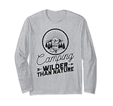 Camping Wilder Than Nature - Tienda de campaña para exteriores Manga Larga