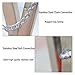 Retractable Traffic Barricade, 201 Stainless Steel Safety Folding Barricade, Portable Road Barriers with Casters Movable Road Fence for Outdoor Road Garage(1.1m x 6m)