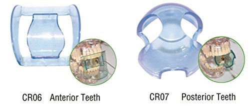 Sdent® Usa Fda & Tuv Ce 20Pcs Dental Mouth Prop Bite Block Cushion Opener Retractor Support Mouthpart Mouth Bites Block 10Pcs Anterior Teeth 10Pcs Posterior Teeth #TOP7