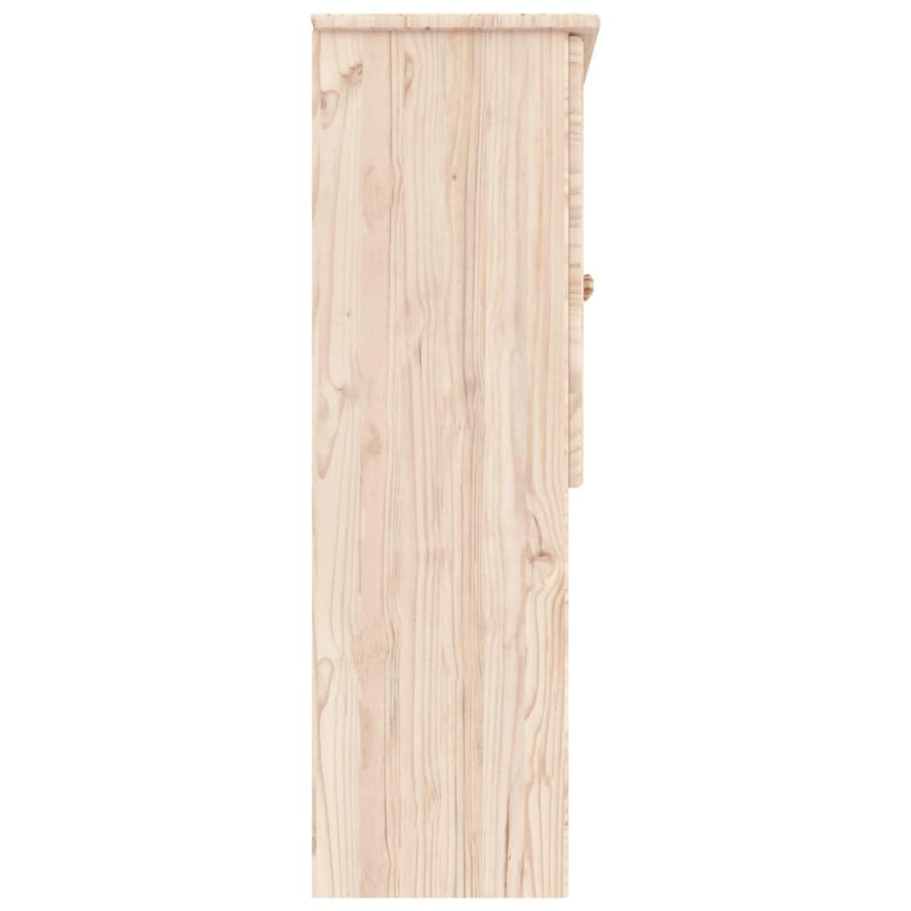 Armadio portaoggetti Armadio portaoggettiPiano Comò ALTA 77x30x92 cm in Legno Massello di PinoAdatto al soggiorno