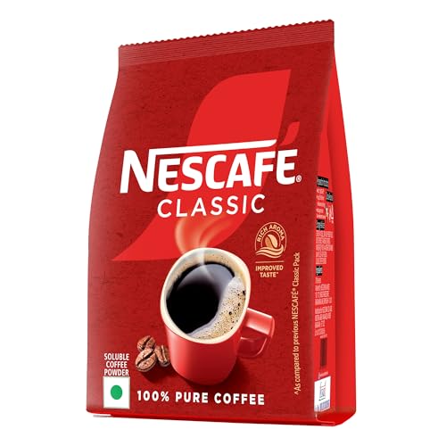 Image of Nescafe Classic Instant Coffee Powder | Great Start To Your Morning | 100% Pure Coffee | 500g Stabilo, Bag