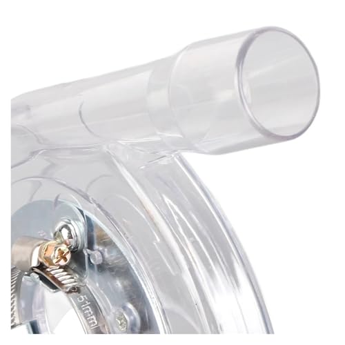 Cubierta antipolvo for amoladora angular de 100 y 125 mm con adaptador para disco de sierra 5