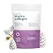 Produktbild Reines Meereskollagenpulver mit Hyaluronsäure, Vitamin C, Biotin, Zink | Kollagen Hydrolysat-Peptide | Aminosäuren für Haut, Haare, Nägel, Sehnen, Bänder | Waldfruchtgeschmack, 348g | 60 Dosen