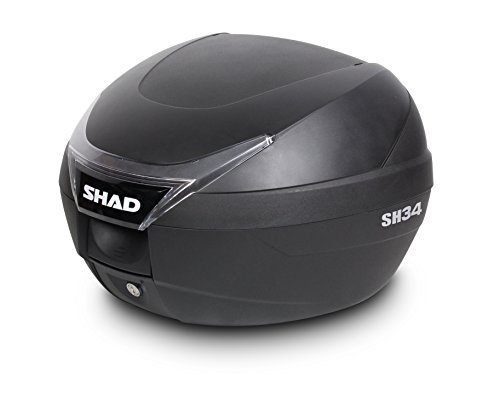 Shad SH34 Top Case Noir coffre de rangement étanche avec platine incluse