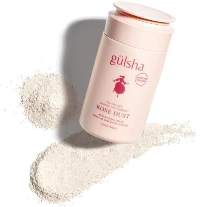 gülsha Rose Exfoliating Face Scrub for Soft & Smooth Skin, Infused with Natural Rose Essential Oil, Moisturizer for Women, Gentle Daily Cleanser for All Skin Types, Paraben-Free, 1.5 Fl Oz - Image 2