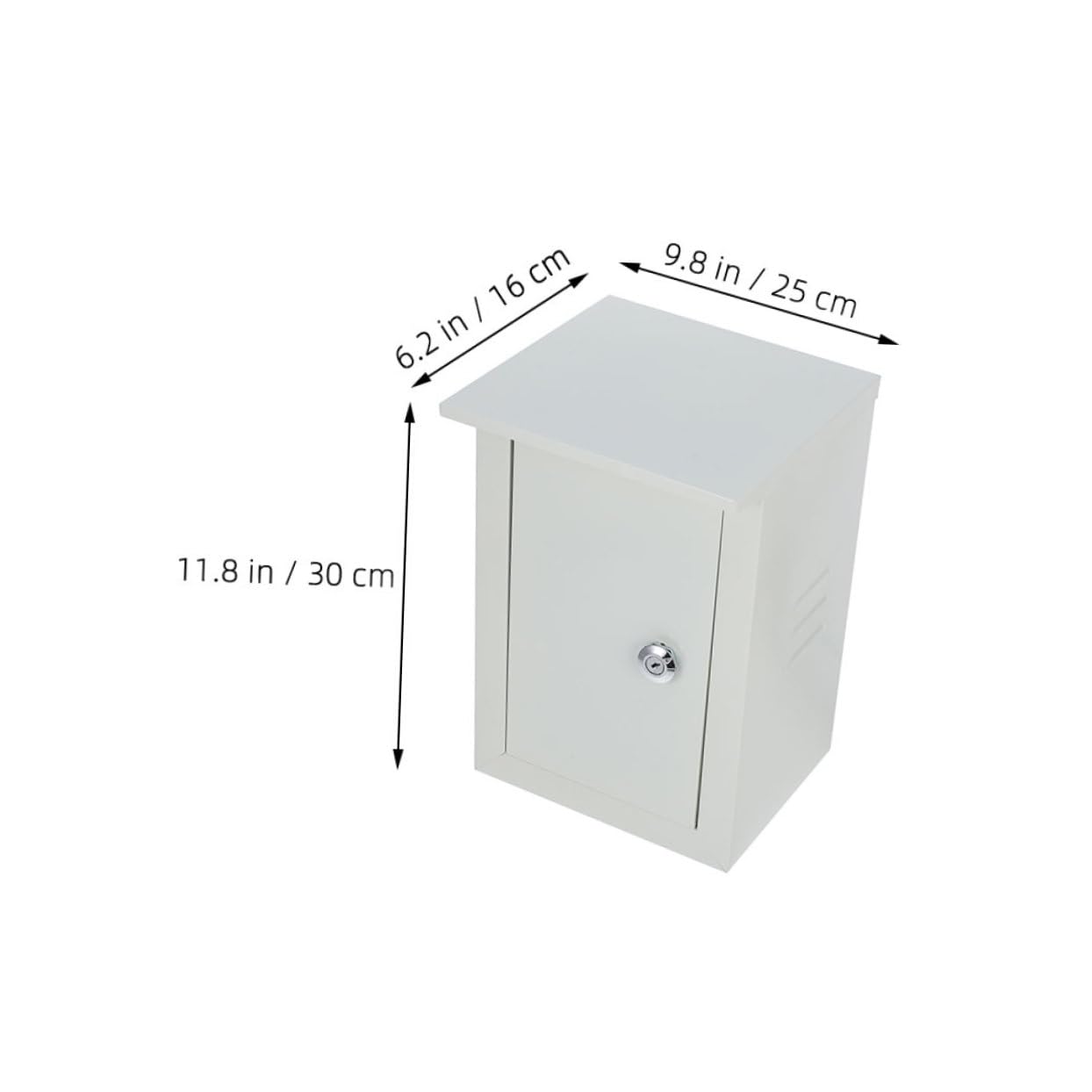Operitacx Scatola Elettrica per Esterni Alluminio Controllo Elettrico Montata Muro Elettrica per Installazioni Outdoor