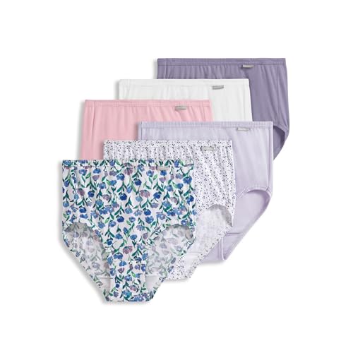 Image of Jockey Women's Underwear 100% Cotton Elance Brief - 6 Pack