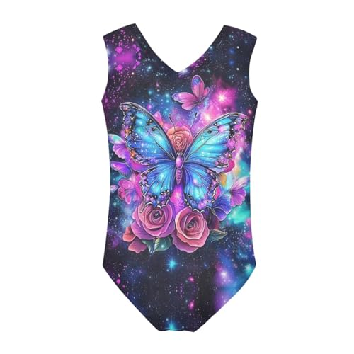 Image of ZFRXIGN Leotards for Girls Gymnastics 3-14 Years Kids Dance Clothes Summer Beachwear