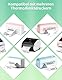 Phomemo 4X6 Thermoetiketten Versandetiketten, 100 Stück, Weiß Rollenetiketten Thermodrucker-Etiketten für Versandetiketten, Adresse, Post, kompatibel mit Zebra, Munbyn, Rollo, Polono, Nelko
