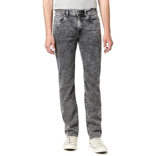 Buffalo David Bitton Men's Slim ASH, Black 2, 34W x 32L