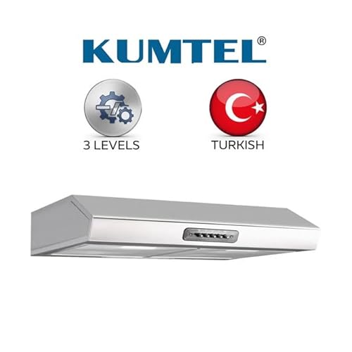 شفاط بلت ان كومتيل 3 سرعات 90سم استيل (تركي) - DK9-621