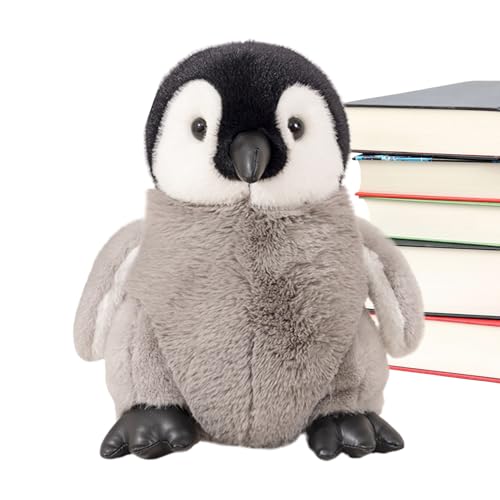 Peluche pingouin douce et jouet réaliste de salon pour adulte