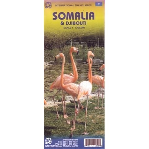 Somalia/Djibouti: ITM.670 (International Travel Maps) 2nd (second) Revised Edition published by ITMB Publishing (2008) Cover