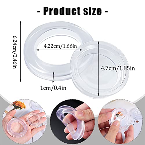 2 Inch 2 Set Silicone Patio Table Umbrella Hole Ring For Standard Table Hole, Umbrella Hole Ring Plug And Cap Set, Outdoor Patio Umbrella Plug For Patio Table #TOP3