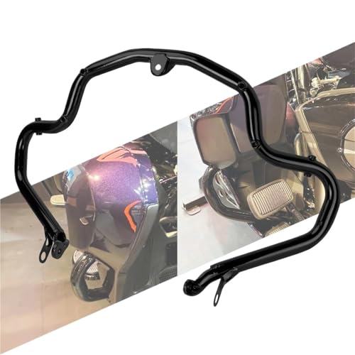 Pare carters Harley Touring évite dégâts chute barre sécurité - 2