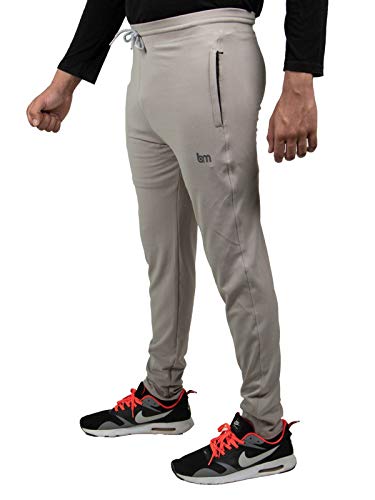 Image of Slim Fit Track Pant with Zipper Pockets