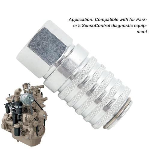 Image of Bewinner PD242 Series PD Steel Hydraulic Test Port and Diagnostic Equipment Quick Connect Coupler with Female Pipe Thread for 's SensoControl, Bewinneri9uh263ngd