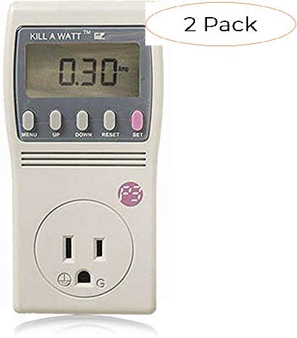 P3International P4460 Kill A Watt EZ Electricity Usage Monitor (Pack 2)