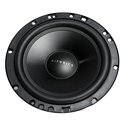 Hifonics ZS65C Zeus Series 6.5" 400-Watt 2-Way Car Audio Component Speaker System Bundle with Gravity Magnet Phone Holder - Thumbnail 6