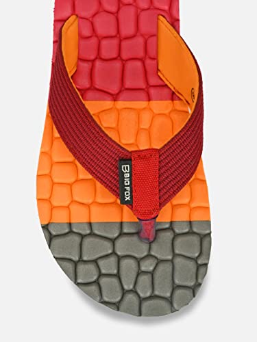 Image of Big Fox Mens Side Stripes Flip Flops /Slippers