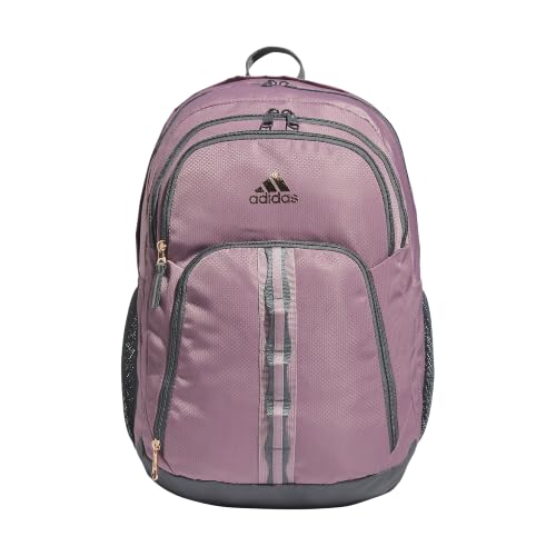 Image of adidas Prime 6 School Backpack | Padded Laptop Sleeve, Multiple Organizer Pockets, Water-Bottle Pockets, Durable Build, School Gym & Travel Ready