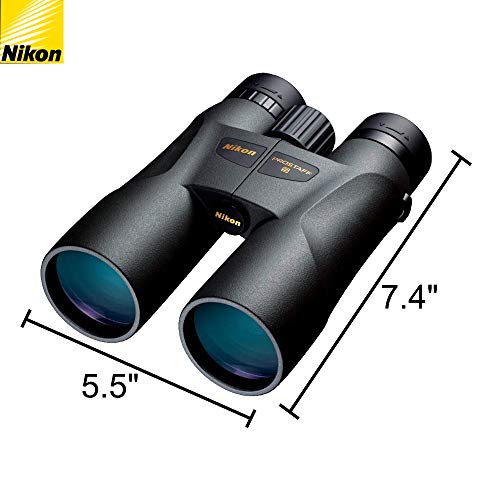 41A5mKYCudL Nikon 7572 Prostaff 5 10x50 Binoculars, Black Bundle with Nikon Lens Pen and Lumintrail Cleaning Cloth - Image 3