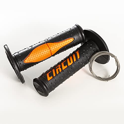 CIRCUIT equipment MA008-219 Puños Electra, Negro-Naranja Cover