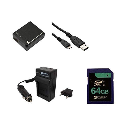 ANZT[Lbg Synergy DigitalΉ Panasonic LUMIX DCZS80fW^JɑΉ:SDDMWBLG10obe[Apt66[dAUSBM USBP[uASY-SD64GB[J[h