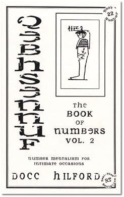 Of Numbers Vol. 2 (Qebhsennuf) by Docc Hilford