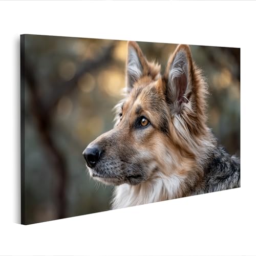 Impression d'art berger allemand islandburner toile premium