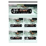 TEITEYER USB MP3 Module Bluetooth 12V MP3 WMA Decoder Board Audio Module FM AUX USB TF Radio for Car Remote Music Speaker - Image 3