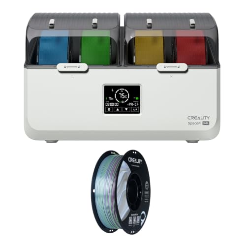 Image of Creality Space Pi X4L Filament Dryer Bundle with Creality Rainbow Silk PLA 3D Printer Filament