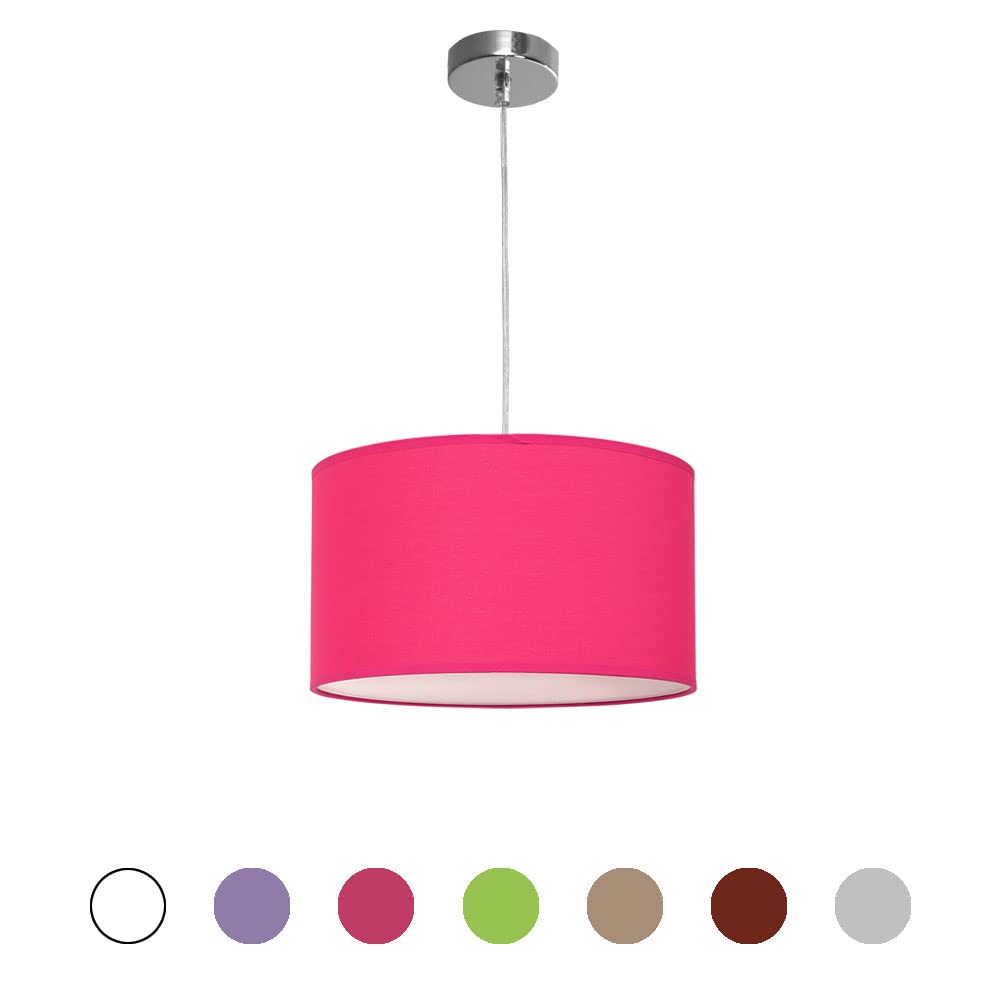 Mi Lampara - Sobremesa Nicole Fucsia 1xe27 (36x16)