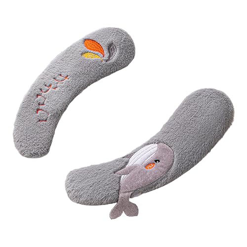 便座クッション 便座シート 便座カバー ふわふわ 柔らかな手触り 便器マット 可愛い 暖かいフラシ天製便座カバーパッド 洗濯可能 ベルクロデザイン ハンドル付き 背面防水 取り付け 通用型 灰色