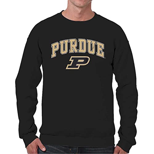 Image of NCAA College Sweatshirt Fleece Crewneck Pullover for Men and Women | Officially licensed NCAA college gameday crewneck pullover - 9 oz fleece lined sweatshirt with arch and logo design