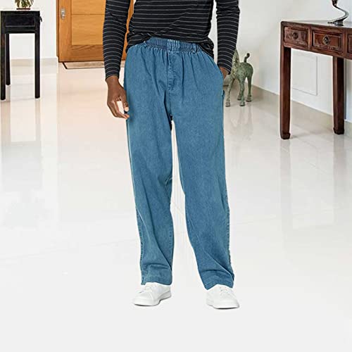 Funny Guy Mugs Tearaway Jeans Premium Breakaway Pants - Elastic Waist Faux Denim Pants3