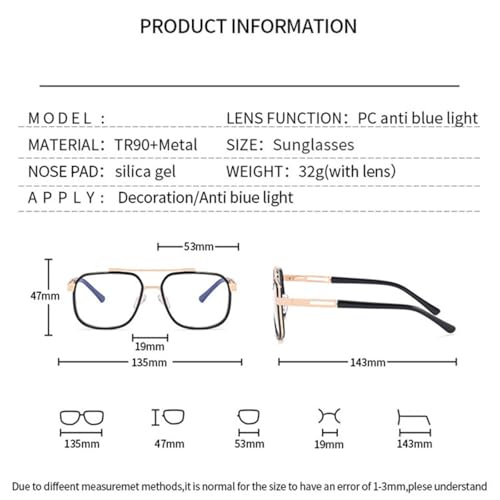 Montures de mode pour changer de look facilement avec style rétro - 6