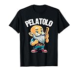 divertente nano pelatolo divertente nano calvo testa pelata maglietta