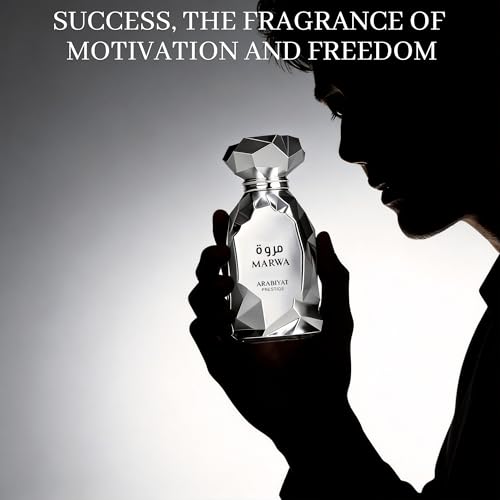Image of A CENTER Marwa Men's Cologne 100ml Spicy Woody Eau de Parfum Bergamot Geranium Guaiac Wood Scent Gift for Him