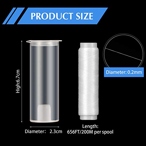 Image of Skylety Magic Fishing Thread Nylon Invisible Bait Line Storage