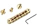 [Domestic regular goods] TonePros to-npurosu/Guitar Bridge (nashville, Tennessee, Small, Post Type Size, Gold) [# 217Â tp6rÂ â€“Â G]