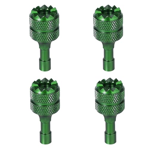 3 Pro/4 Pro Steuerknüppel, 4 Stück Abnehmbare Drohnen-Joysticks aus Aluminiumlegierung für DJI Mini 3/Mini 3 Pro/Mini 4 Pro/Air 3/Mavic 3 Pro RC & RC 2 Fernbedienung Ersatzzubehör(Grün)