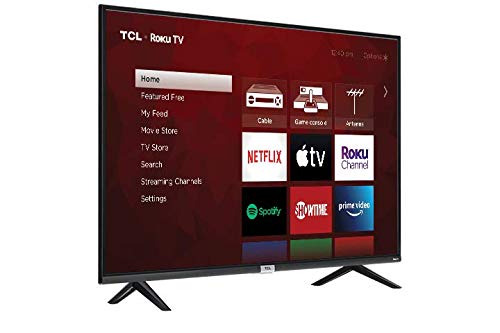 Tcl 43-Inch Class 4K 2160P Ultra Hd Smart Led Tv Hdr10 60Hz Refresh Rate Compatible With Alexa & Google Assistant 43S431 (Renewed) #TOP2