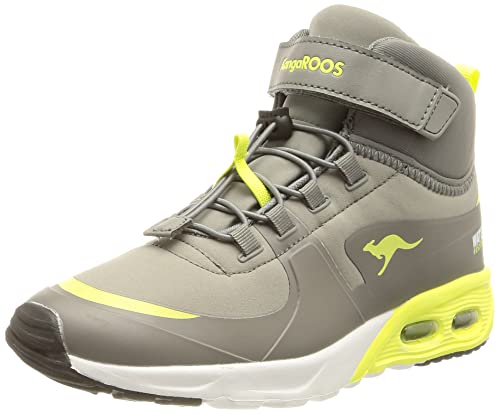 KangaROOS Unisex Kinder Kx-hydro Sneaker, Ultimate Grey Limetta,...