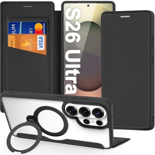 DUX DUCIS für Samsung Galaxy S26 Ultra Hülle mit Ständer, Kompati...