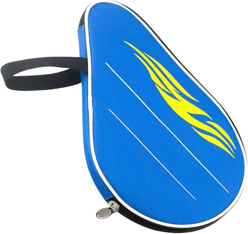 Ubxvamm Table Tennis Racket Case Organizers with Small Compartment for Paddle Case Carry Bag Racket Bat Storage