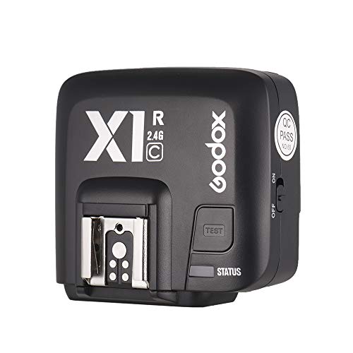 Docooler Godox X1R-C 32 Canais Ttl 1 / 8000S Remoto Sem Fio Flash Receiver Release Shutter Para Câme