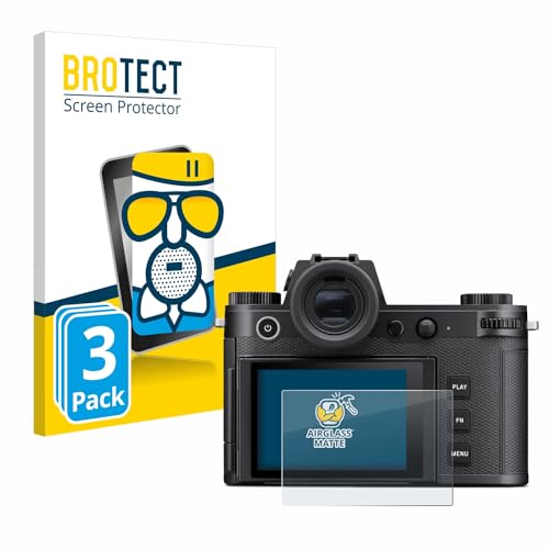 brotect Anti-Glare Glass Screen Protector Matte for Leica SL3 (3 Pack) - Anti-Scratch 9H Protection Film